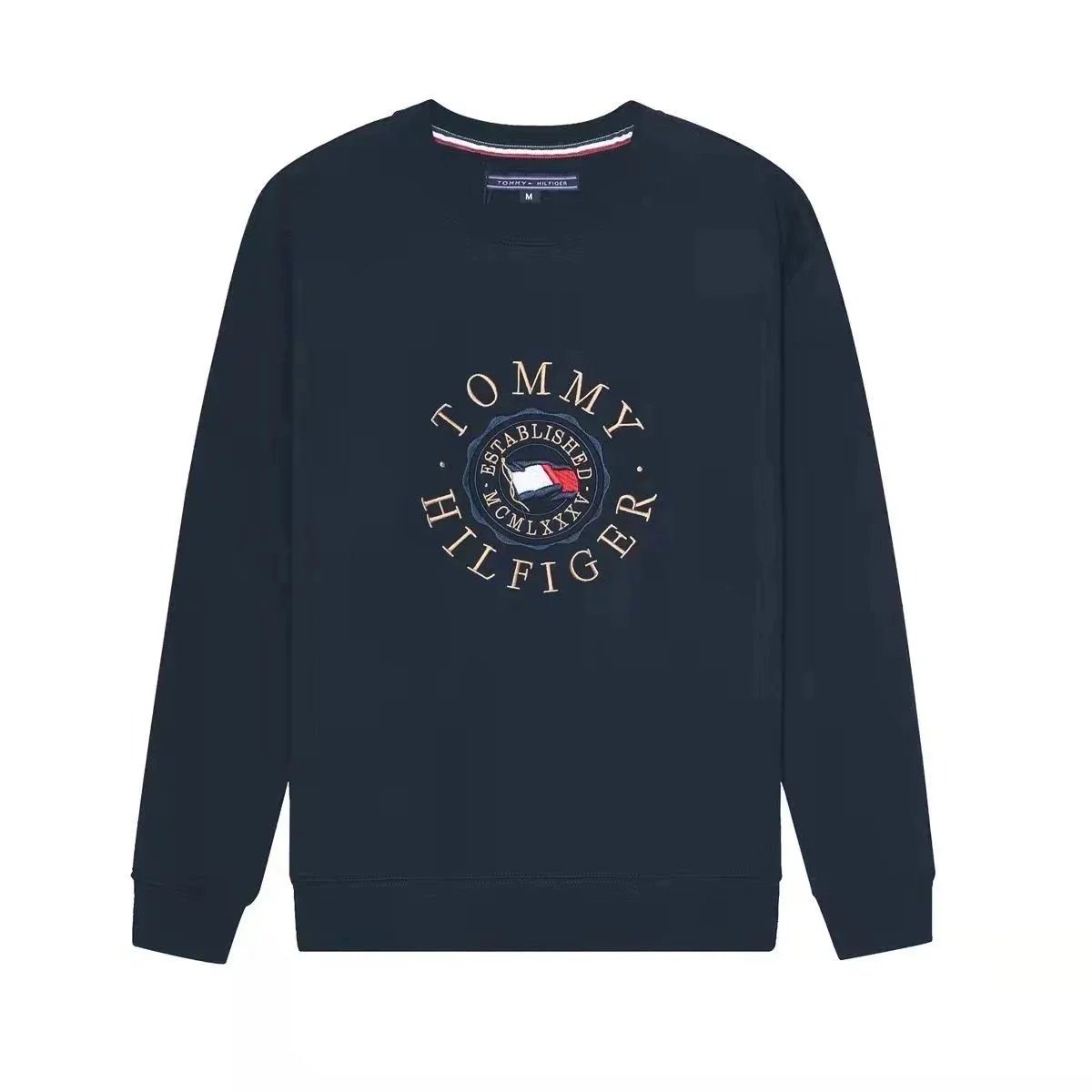 Tommy Hilfiger TH Registered Trademark Est. 1985 Graphic Sweatshirt Navy