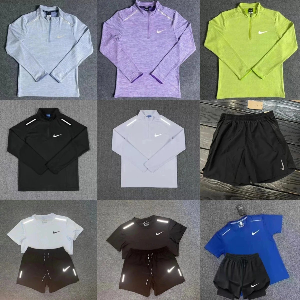 Nike Dri-FIT Training Set Athletic Sporty Matching Set Multicolor