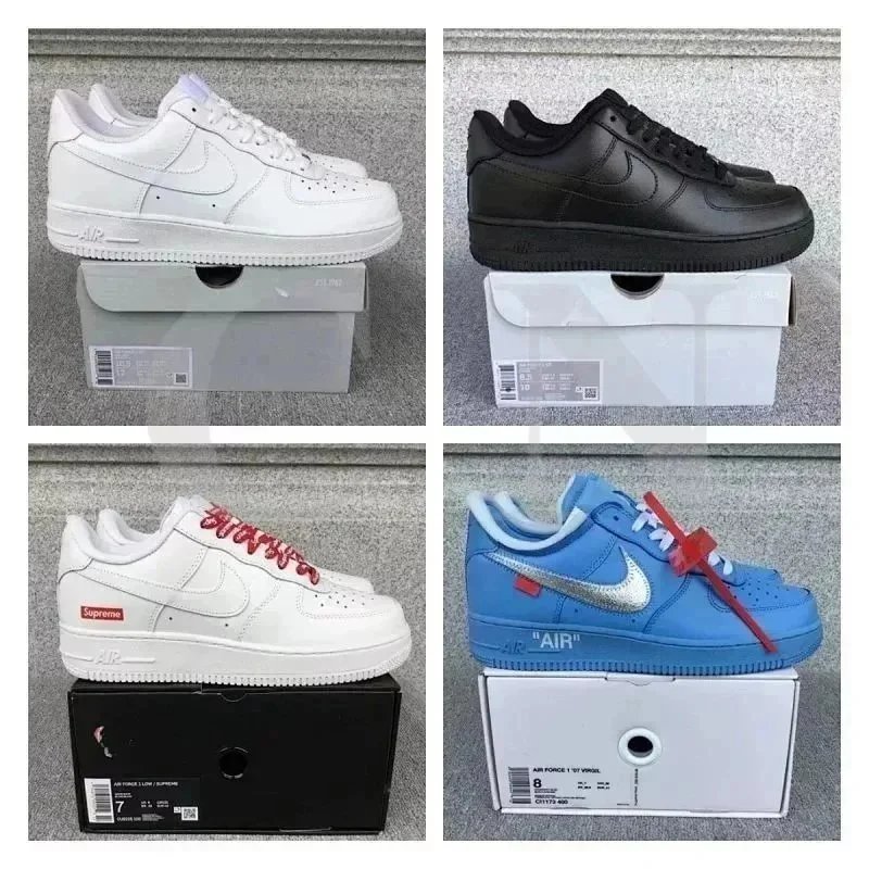 Nike Air Force 1 Low Top Sneakers Multicolor