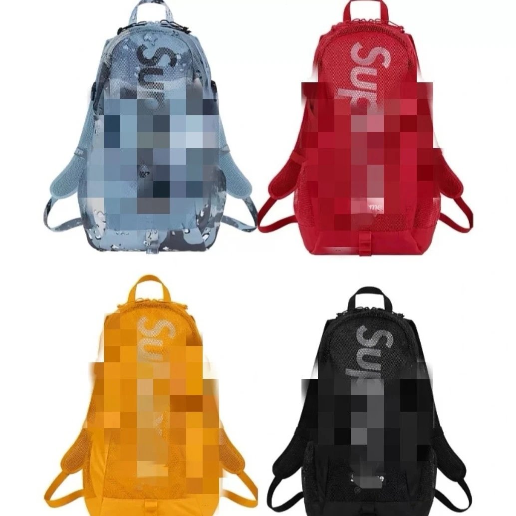 Supreme SS19 Streetwear Backpack Multicolor