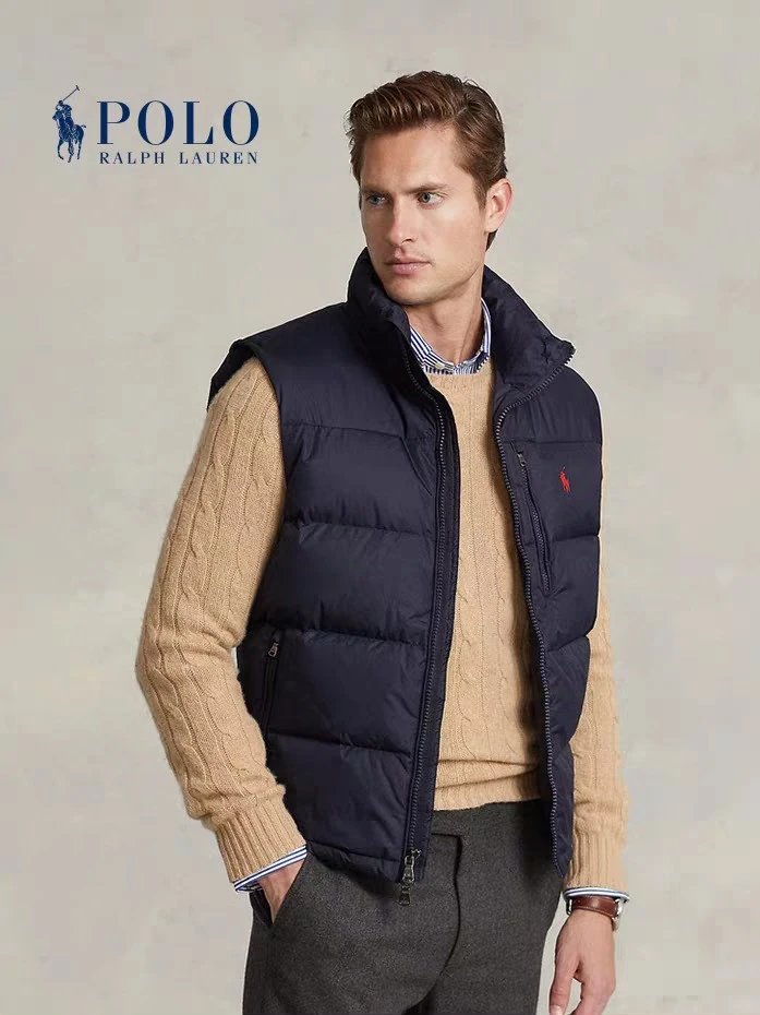 Polo Ralph Lauren PRL Quilted Puffer Vest Navy