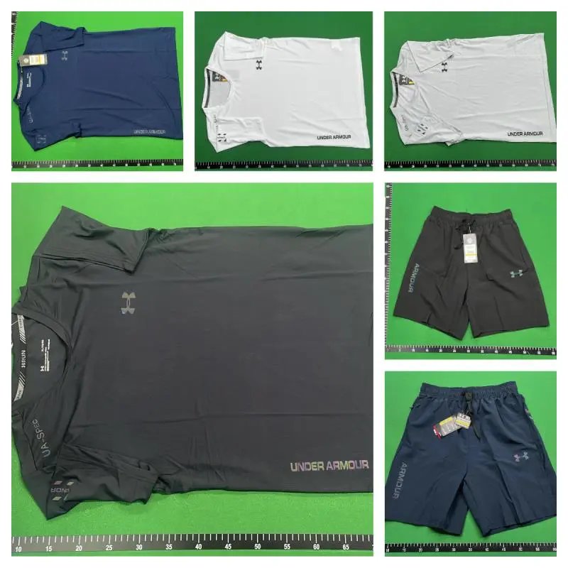 Under Armour UA Tech Training Matching Set Athletic T-Shirt and Shorts Multicolor