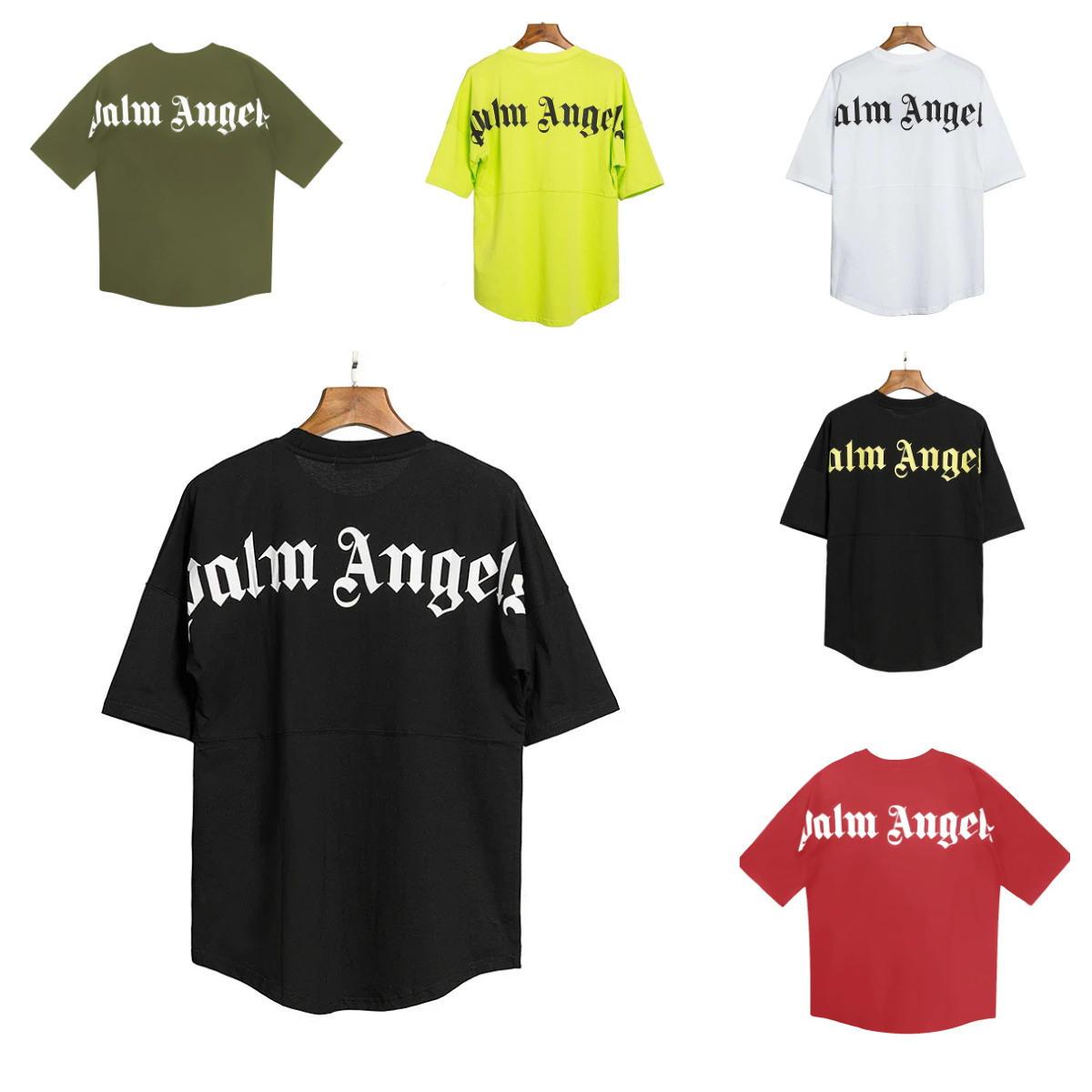 Palm Angels Classic Logo Oversized T-Shirt Multicolor