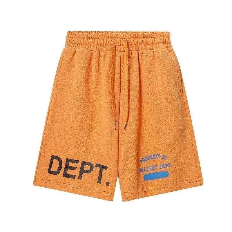 Gallery Dept. Property Of Graphic Streetwear Shorts Orange