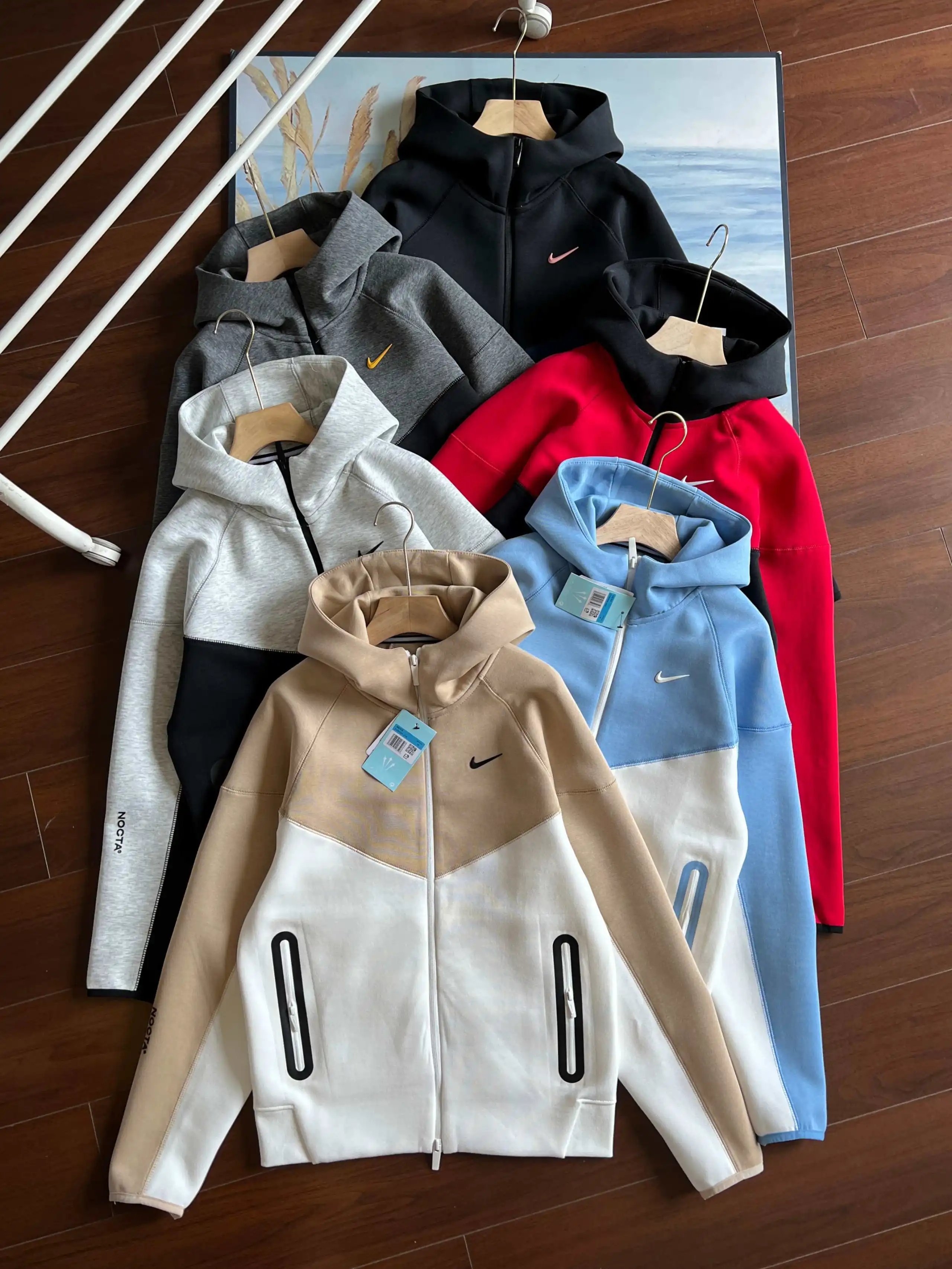 Nike Tech Fleece Zip-Up Hoodie Multicolor