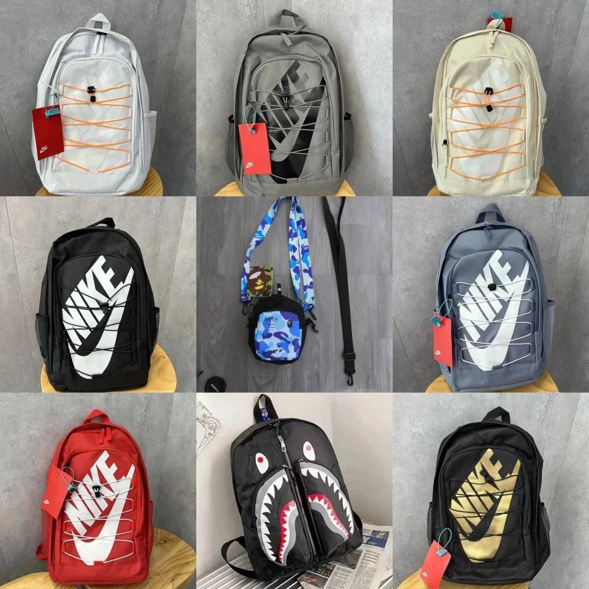 Nike Heritage Everyday Durable Backpack Multicolor