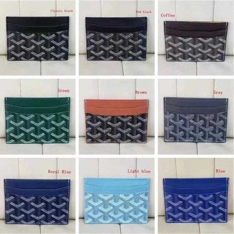 Goyard Saint Sulpice classic card holder Multicolor