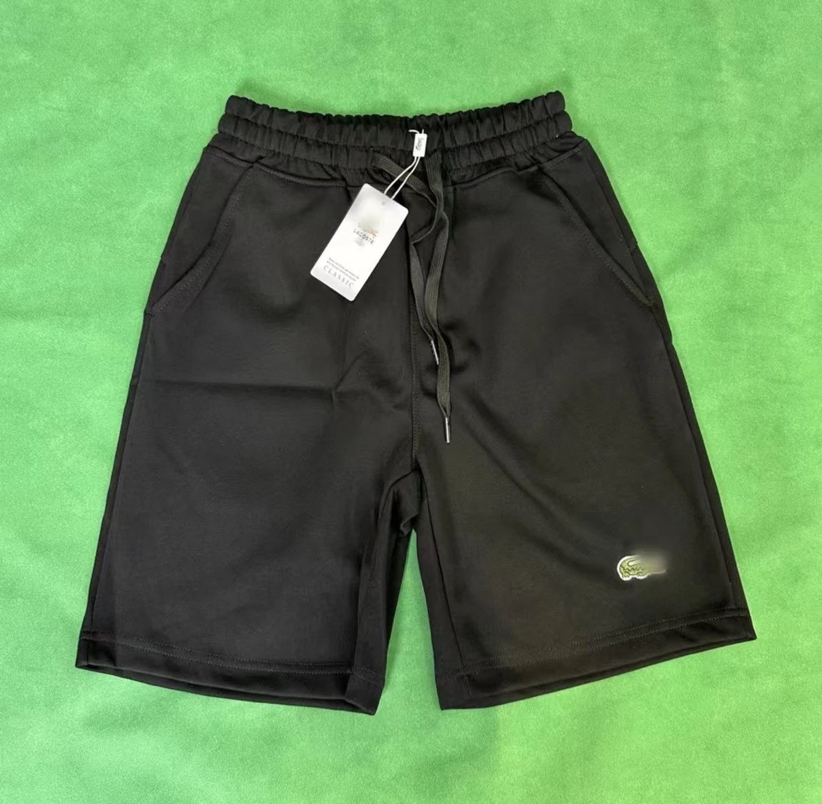 Lacoste Classic Drawstring Casual Shorts Black