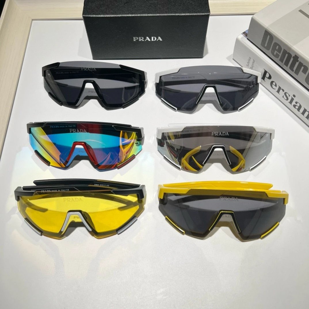 Prada Sporty Shield Sunglasses Multicolor