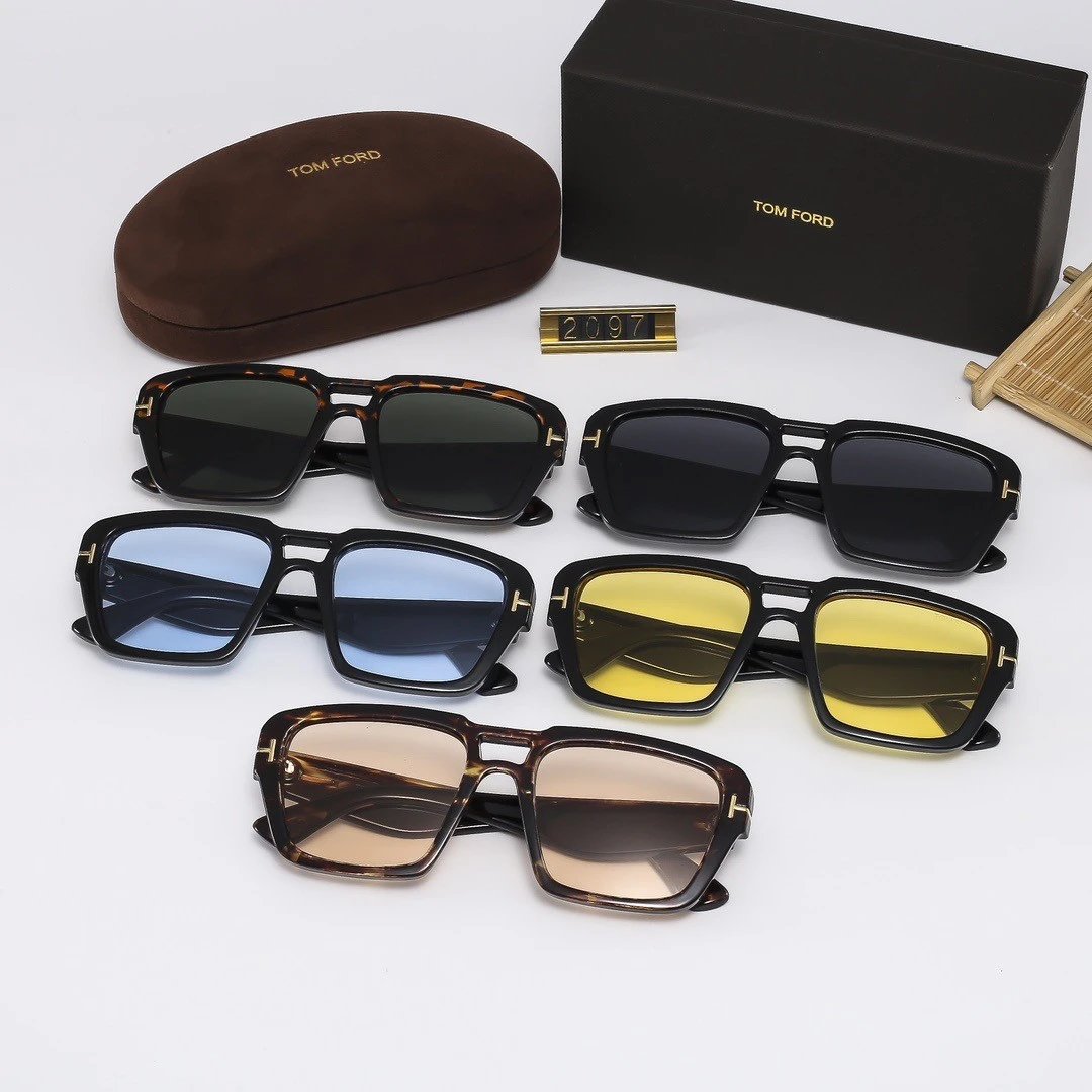 Tom Ford FT0971 Square Sunglasses Multicolor