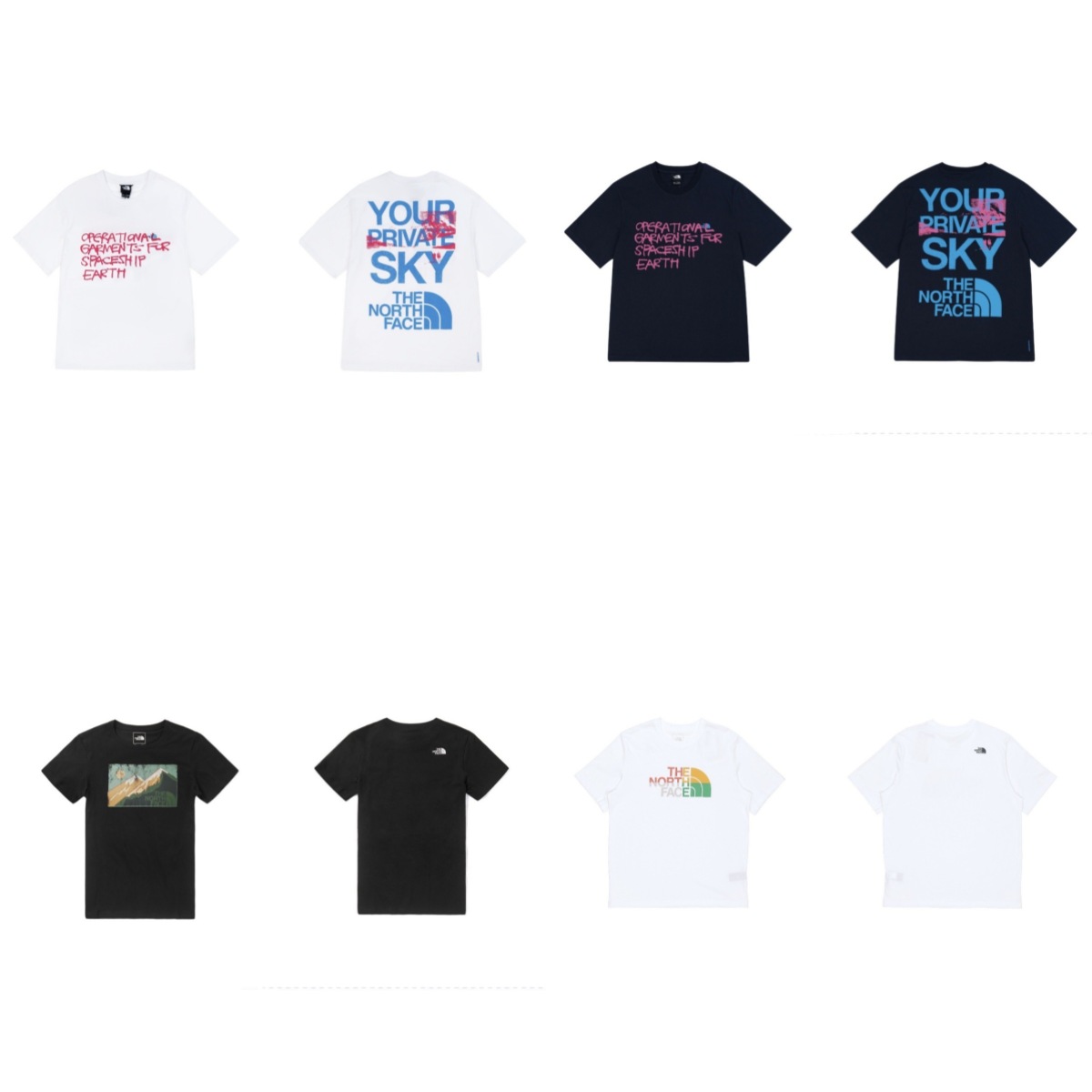 The North Face TNF Graphic Print Graphic Tee Multicolor