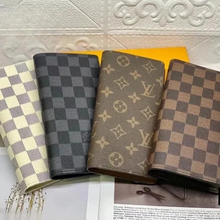 Louis Vuitton LV Multiple Wallet Classic Monogram and Damier Canvas Wallet Multicolor