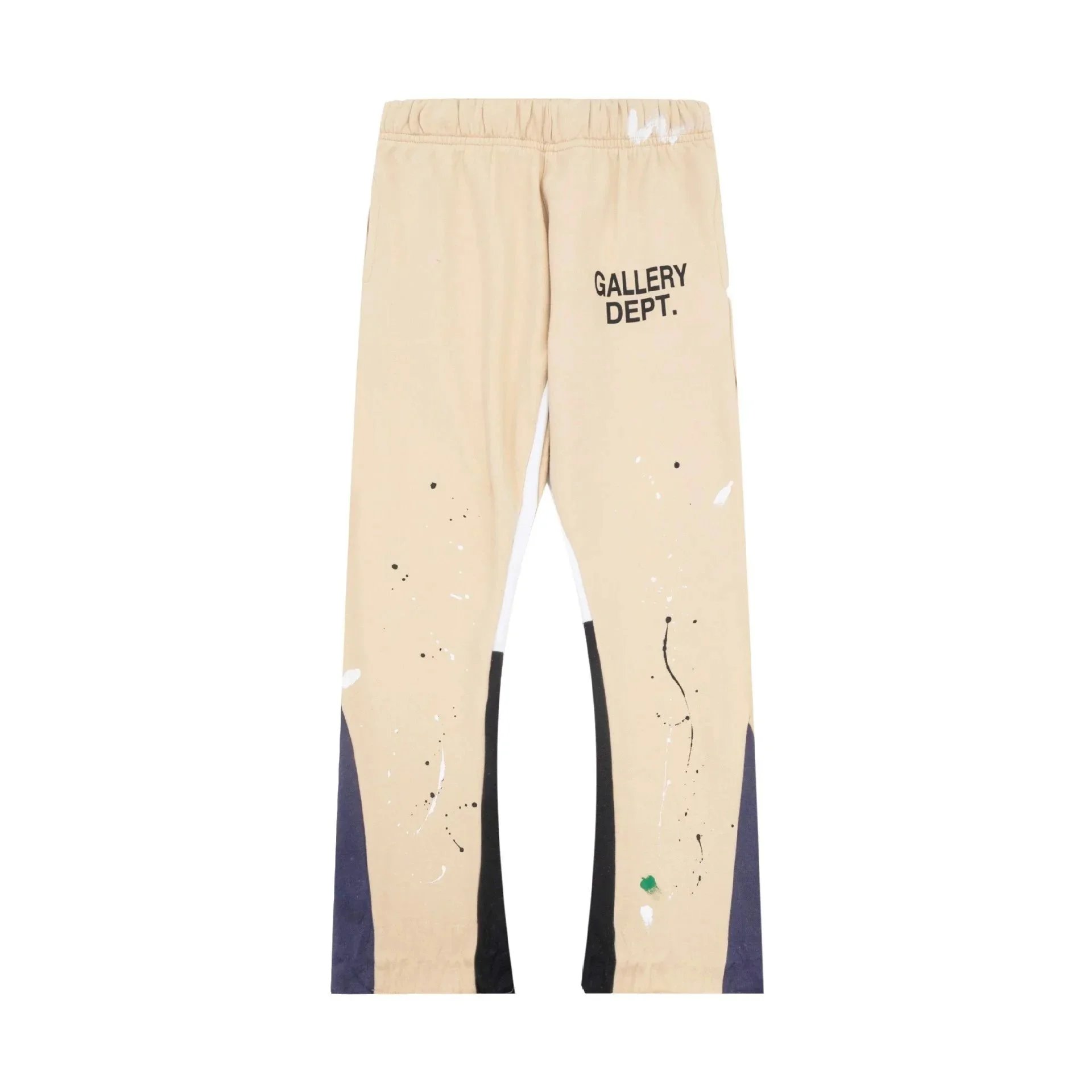 Gallery Dept. La Flare Paint Splatter Sweatpants Beige