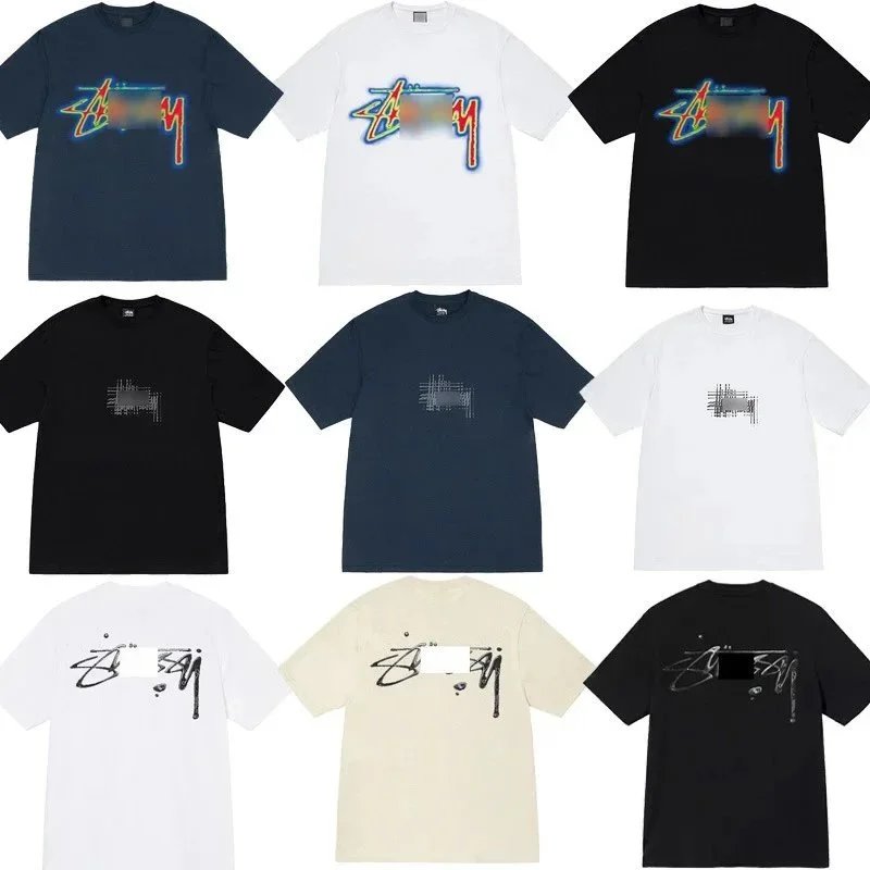 Stussy Graphic Print Streetwear T-Shirt Multicolor