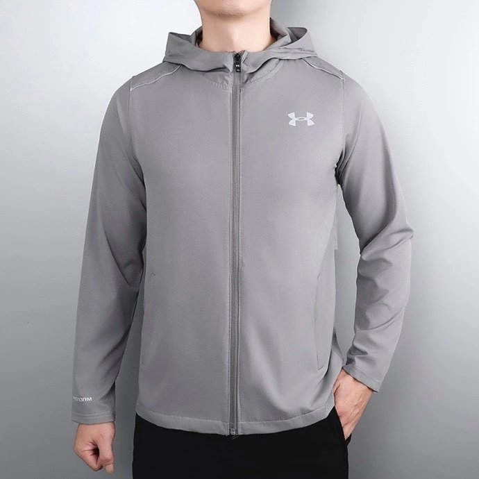 Under Armour UA Storm Lightweight Windbreaker Jacket Gray