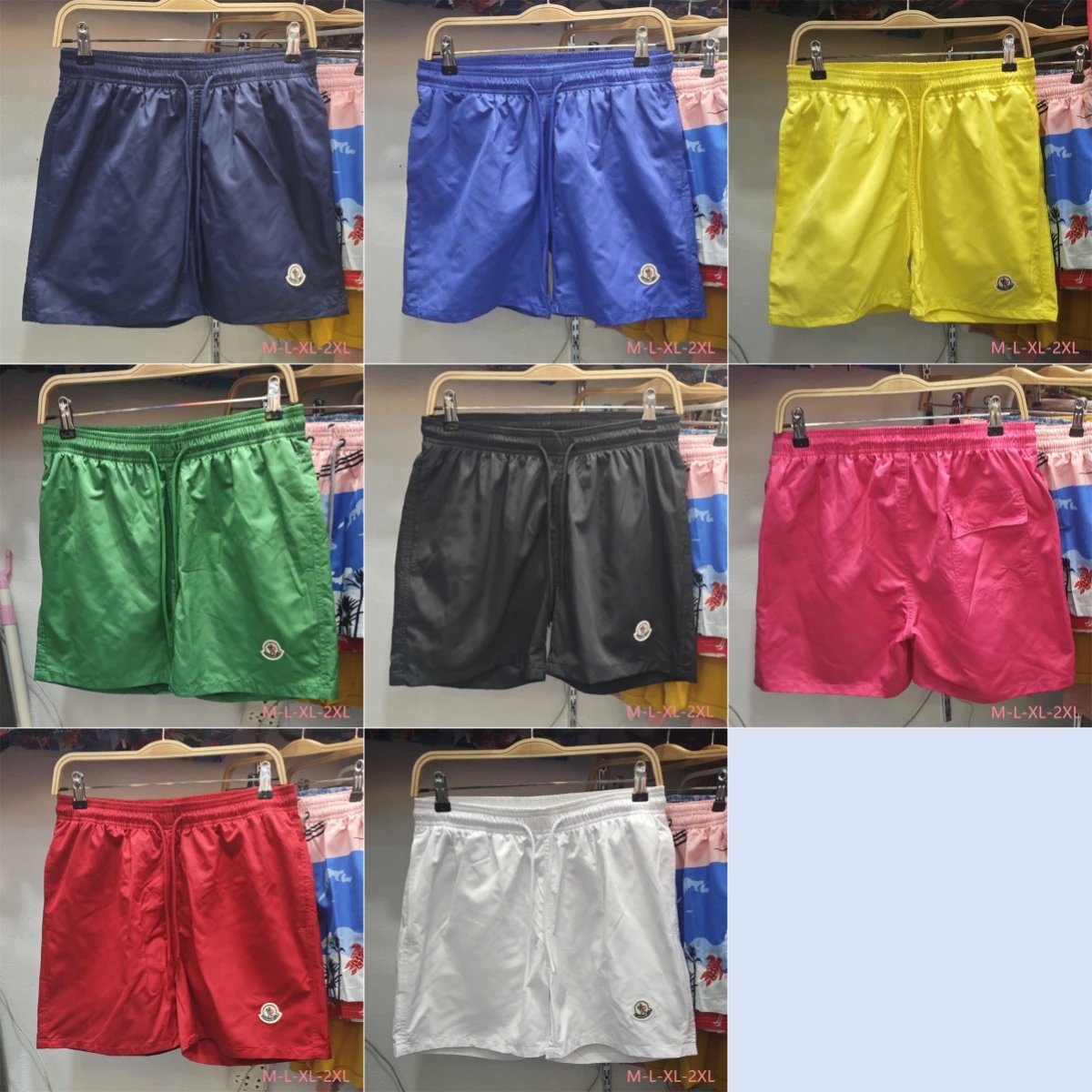Moncler Swim Shorts Casual Summer Shorts Multicolor
