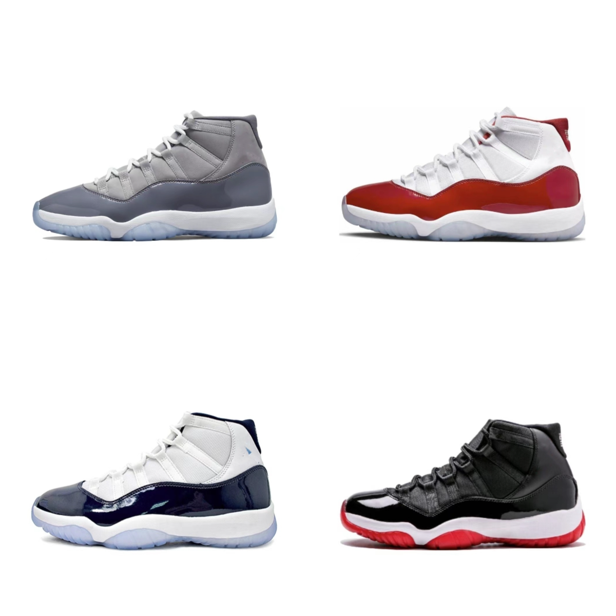 Jordan Air Jordan 11 Retro High Top Basketball Sneakers Multicolor