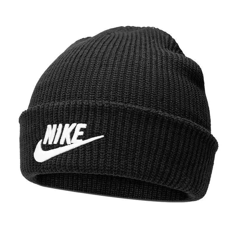 Nike Cuffed Beanie Knit Headwear Black