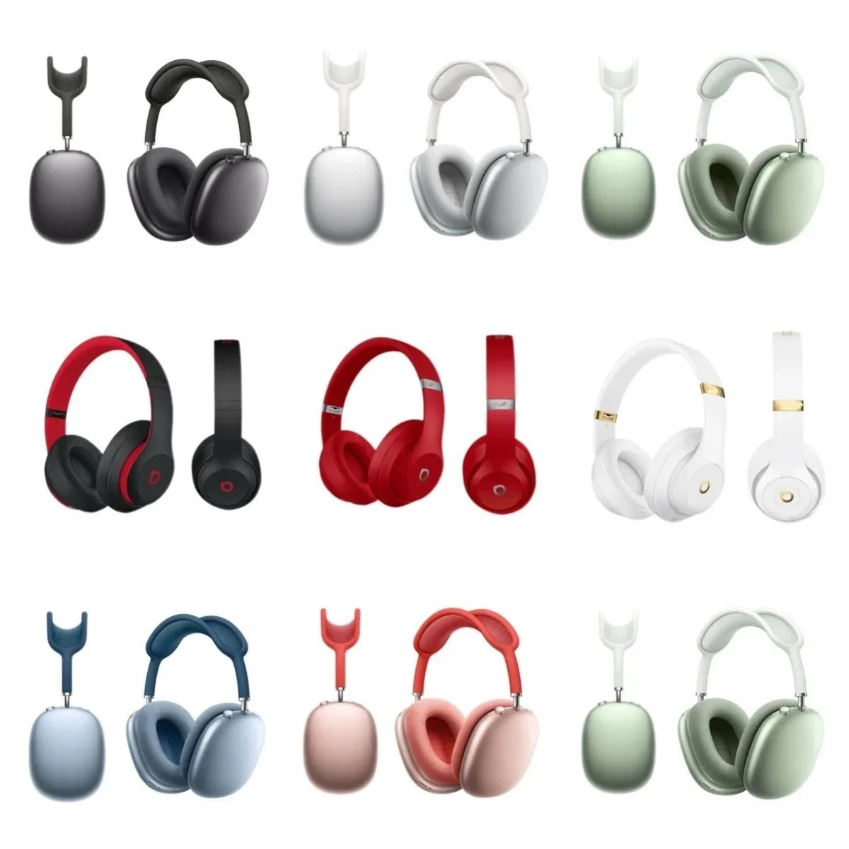 Apple AirPods Max Wireless Over-Ear Headphones Multicolor