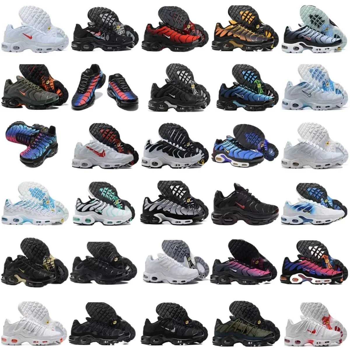 Nike Air Max Plus Chunky Sneakers Multicolor