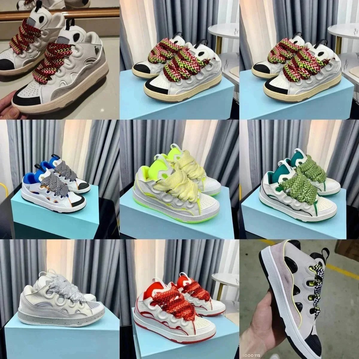 Lanvin Curb chunky sneakers White