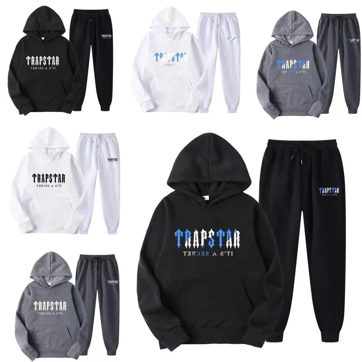 Trapstar It's A Secret Streetwear Tracksuit Set Multicolor