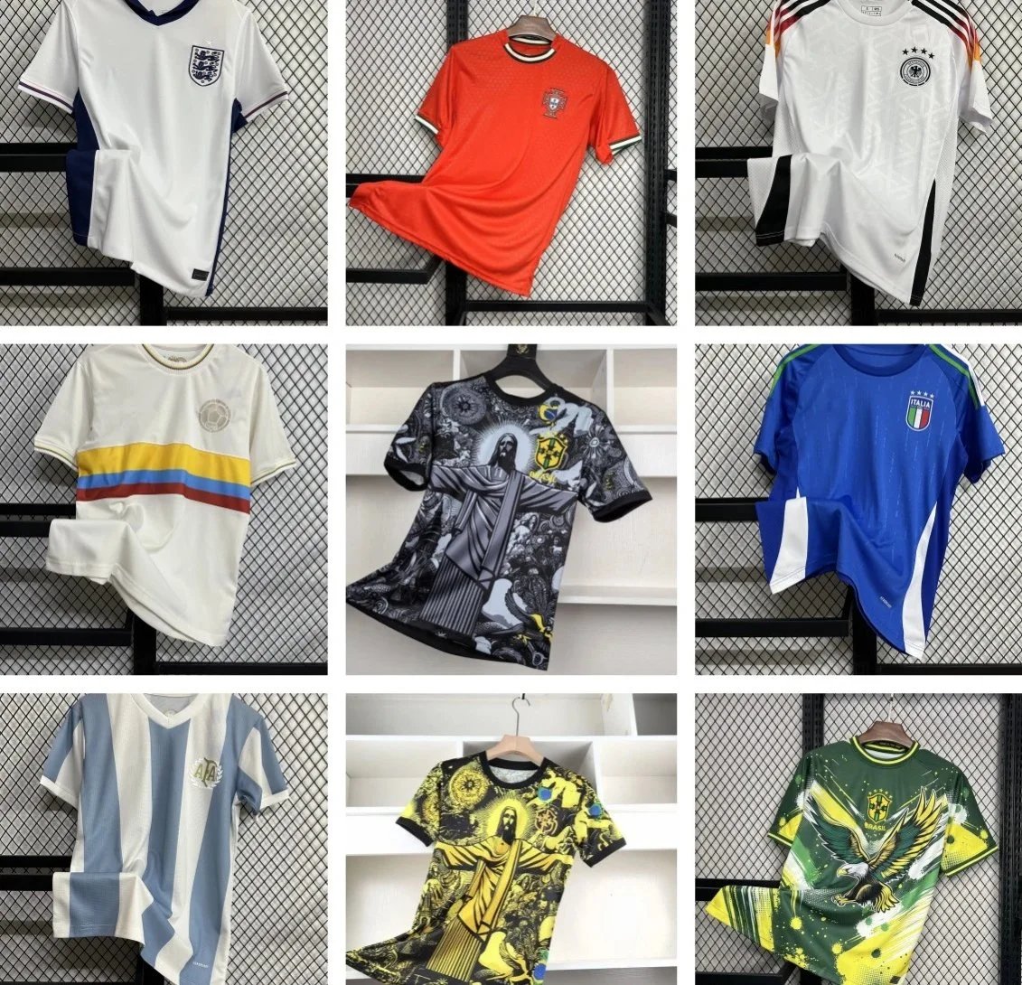 Design National Team Soccer Jerseys Graphic Sporty T-Shirt Multicolor