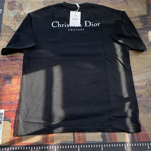 Dior Christian Dior Couture Oversized T-Shirt Black