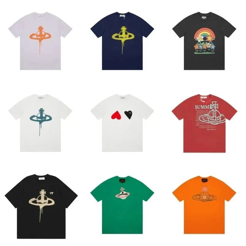 Vivienne Westwood VW Orb Graphic Cotton T-Shirt Multicolor
