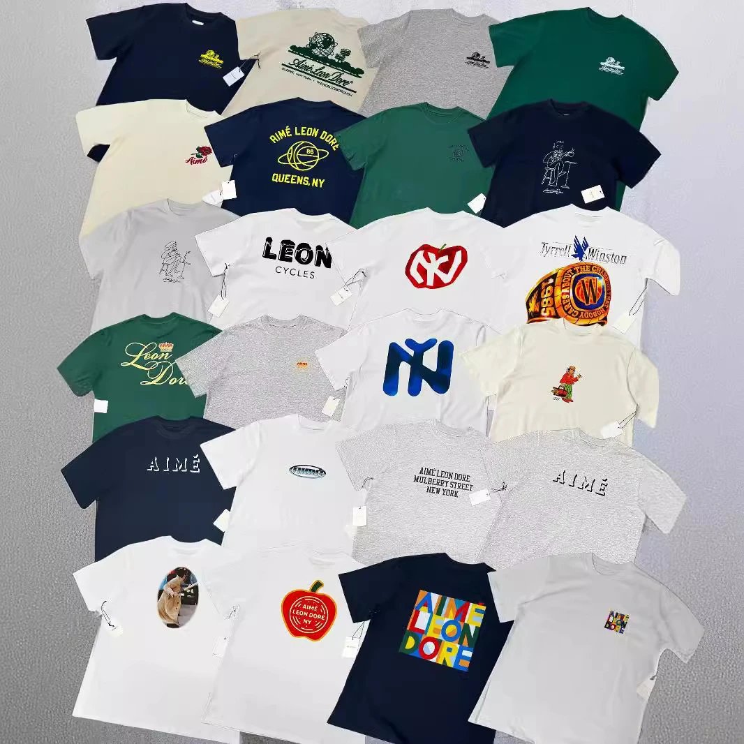 Aime Leon Dore ALD Graphic Print Cotton T-Shirt Multicolor