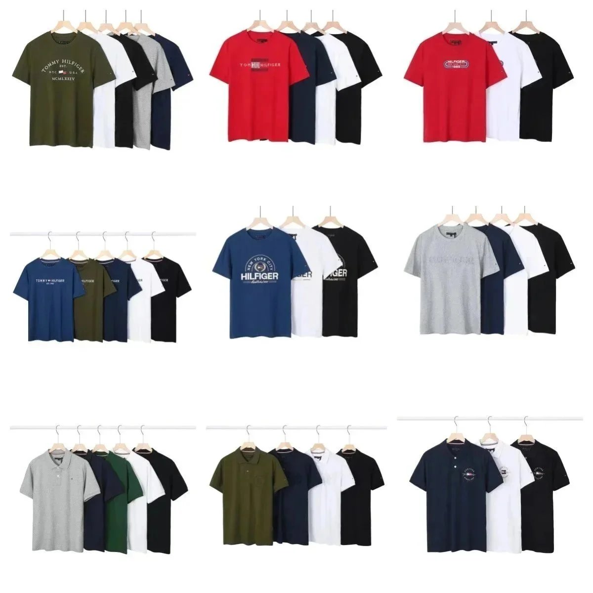 Tommy Hilfiger TH Graphic Print Cotton T-Shirt Multicolor