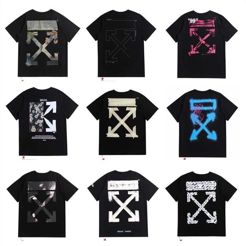 Off-White Arrows Graphic Oversized Tee Black