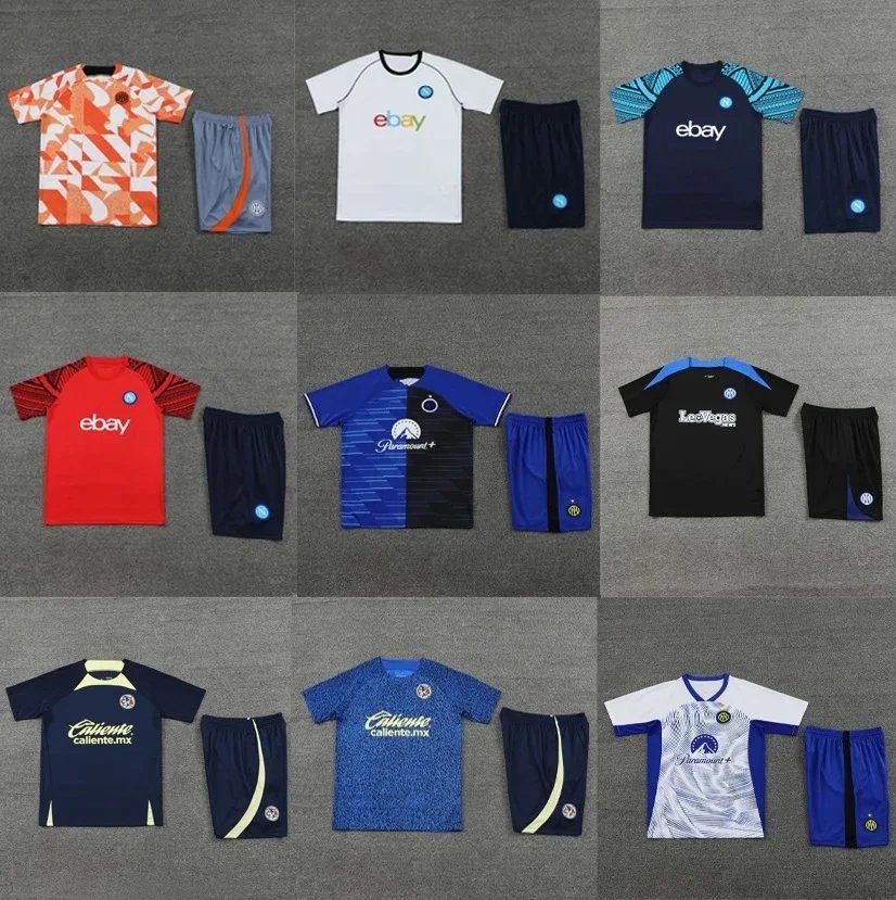 Design Football Jersey and Shorts Set Training Kit Multicolor