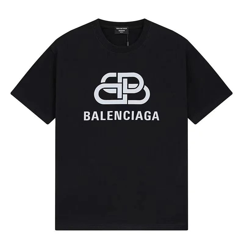 Balenciaga BB Interlocking Graphic T-Shirt Black
