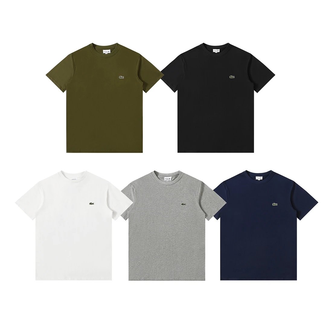 Lacoste Essential Crewneck Basic Cotton T-Shirt Multicolor