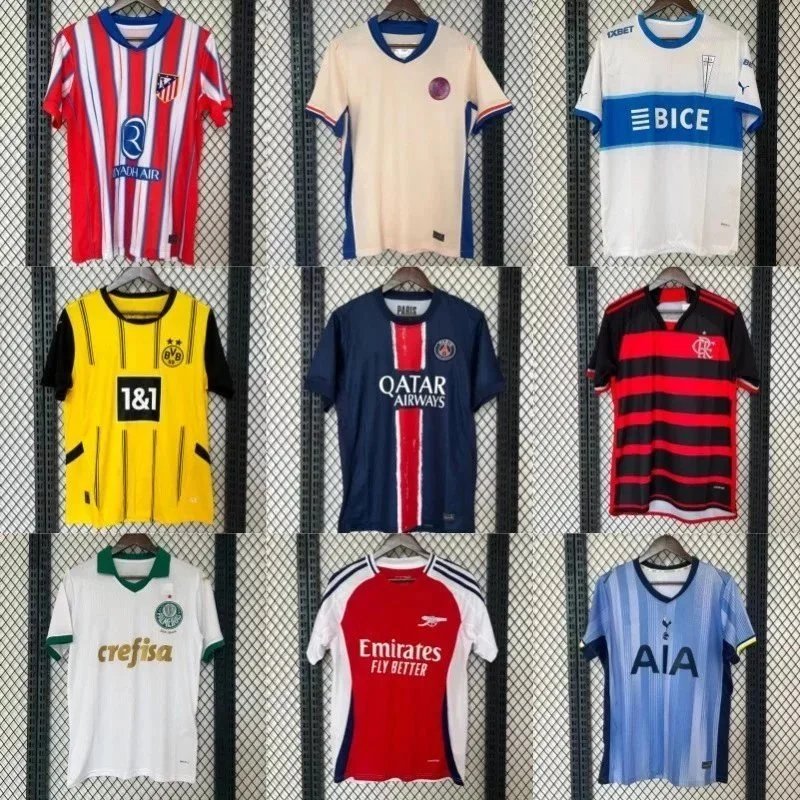 Design Soccer Jerseys Collection Retro Football Jersey Multicolor