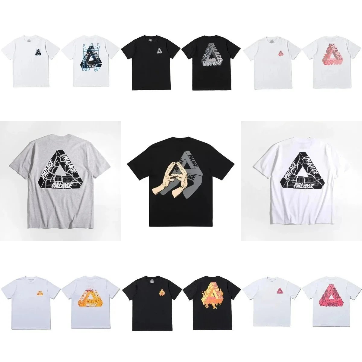 Palace Tri-Ferg Graphic Streetwear T-Shirt Multicolor