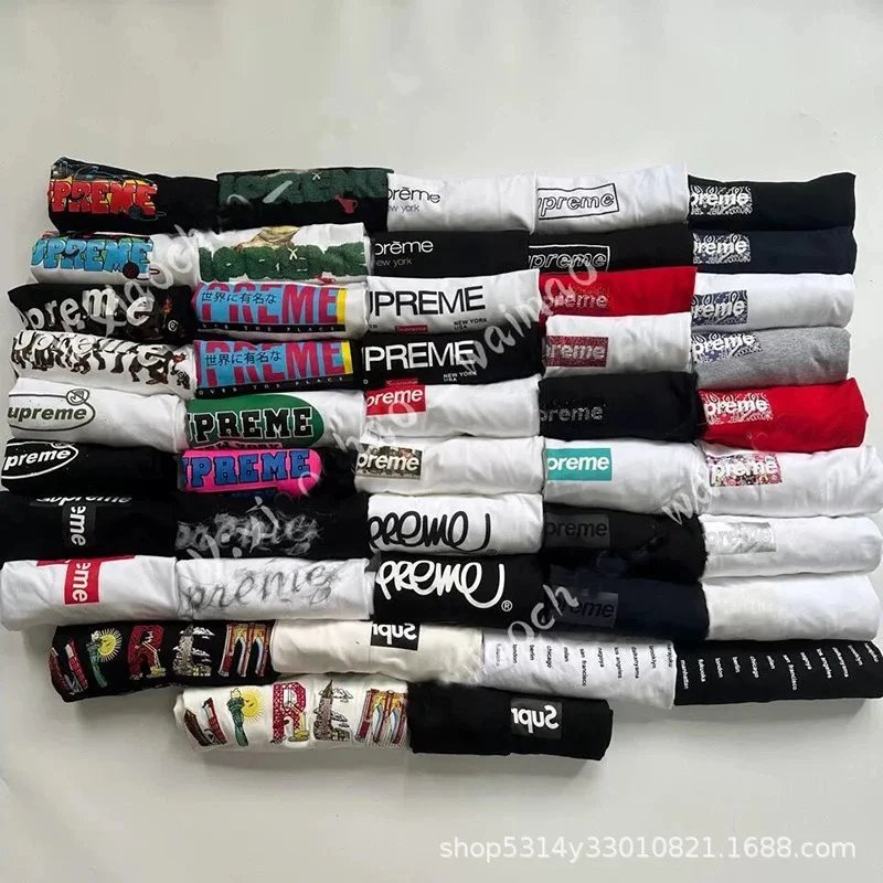 Supreme Graphic Streetwear T-Shirt Multicolor