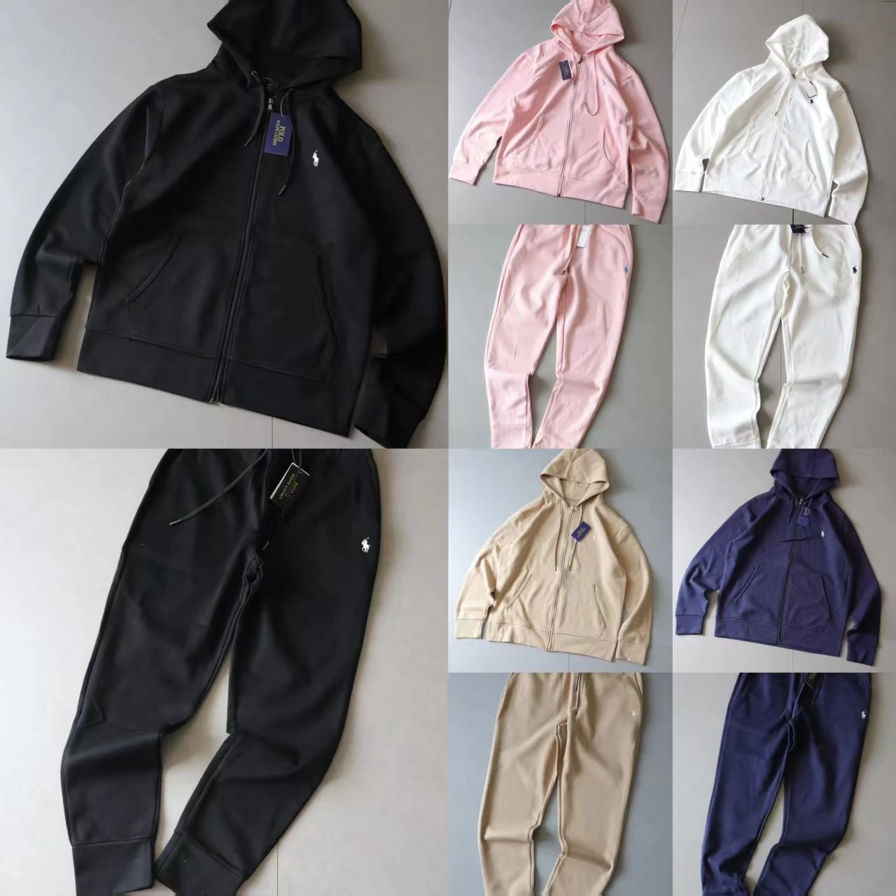 Polo Ralph Lauren PRL Double Knit Tech Casual Tracksuit Set Multicolor