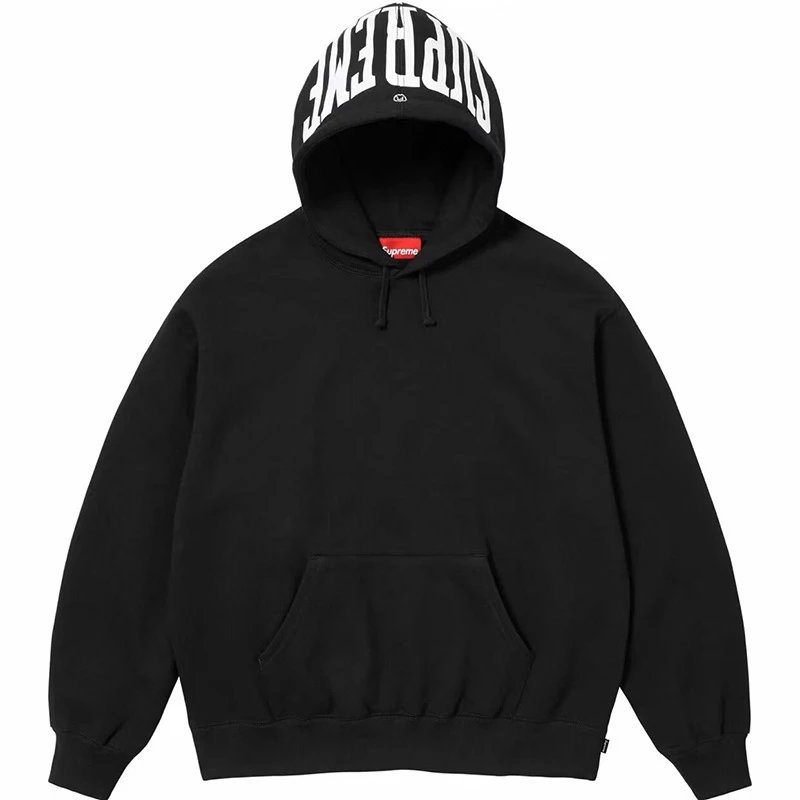 Supreme Arc Hooded Sweatshirt Streetwear Hoodie Black
