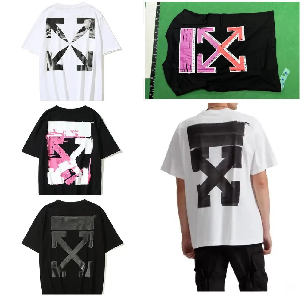 Off-White Arrows Graphic Oversized T-Shirt Multicolor