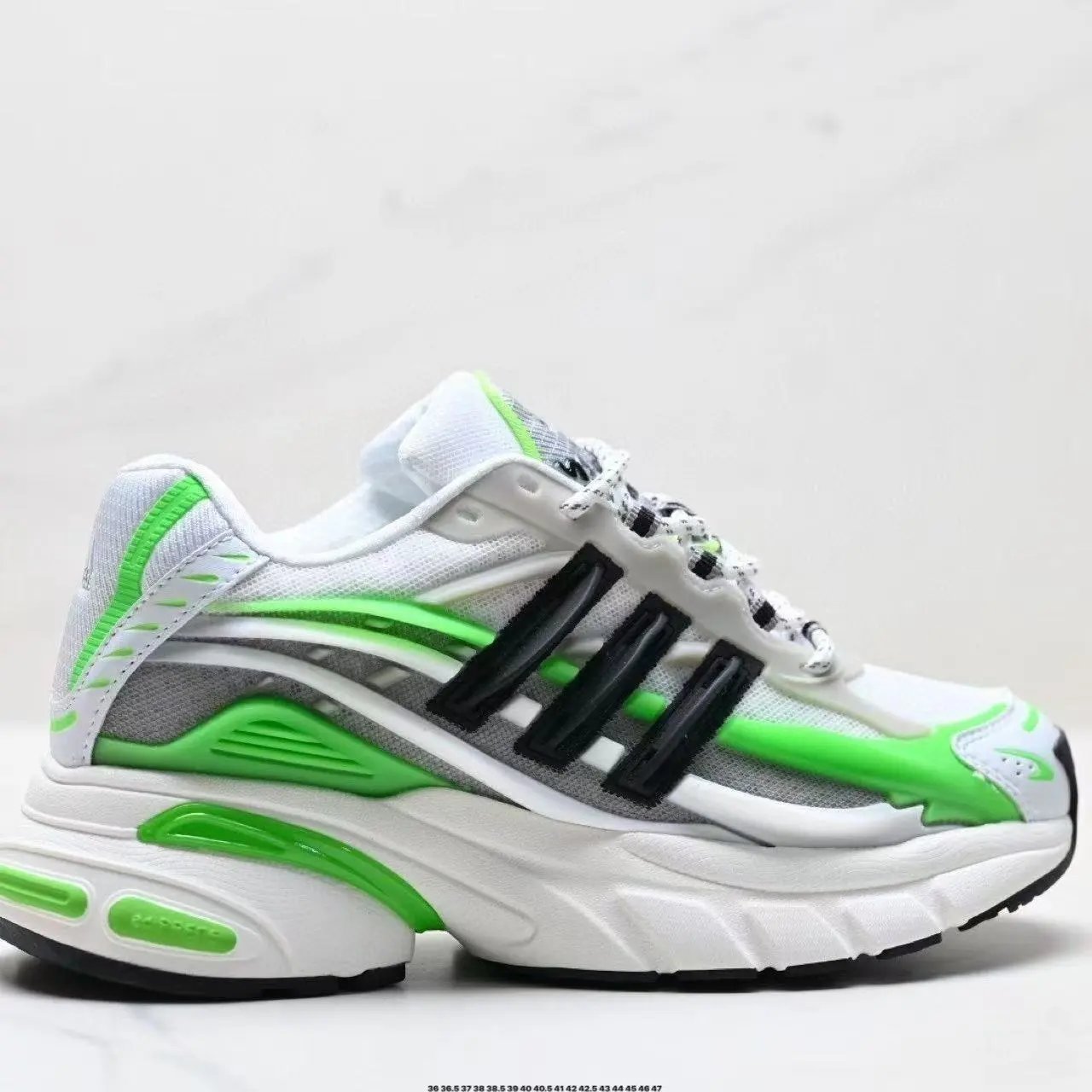 Adidas Orketro Chunky Sneakers White and Green