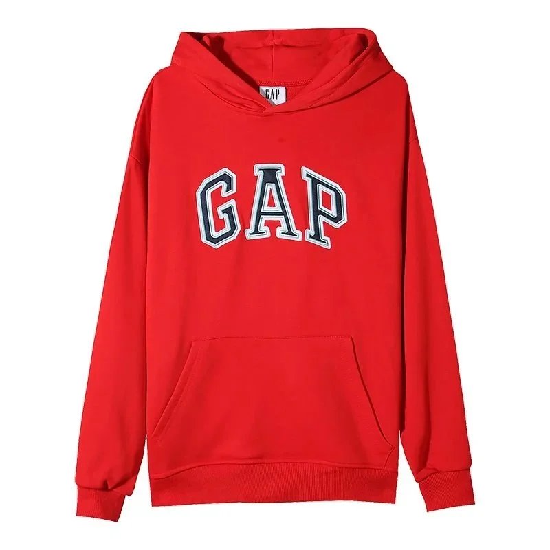 Gap Arch Graphic Cotton Hoodie Red