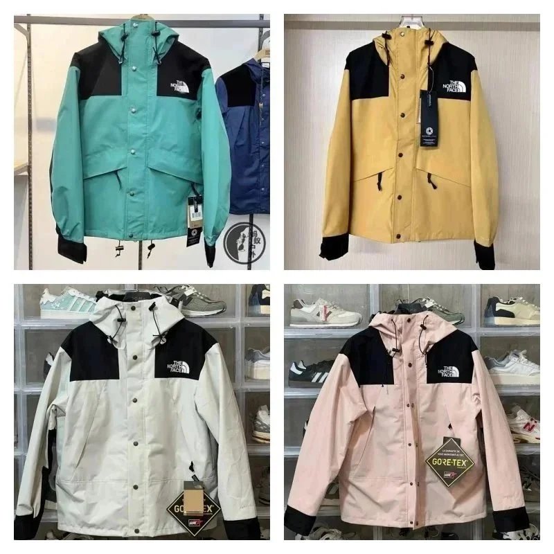 The North Face TNF Mountain Light Jacket Waterproof Windbreaker Multicolor