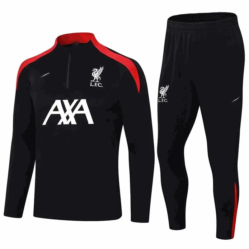 Nike Liverpool FC Training Tracksuit Sporty Tracksuit Set Black