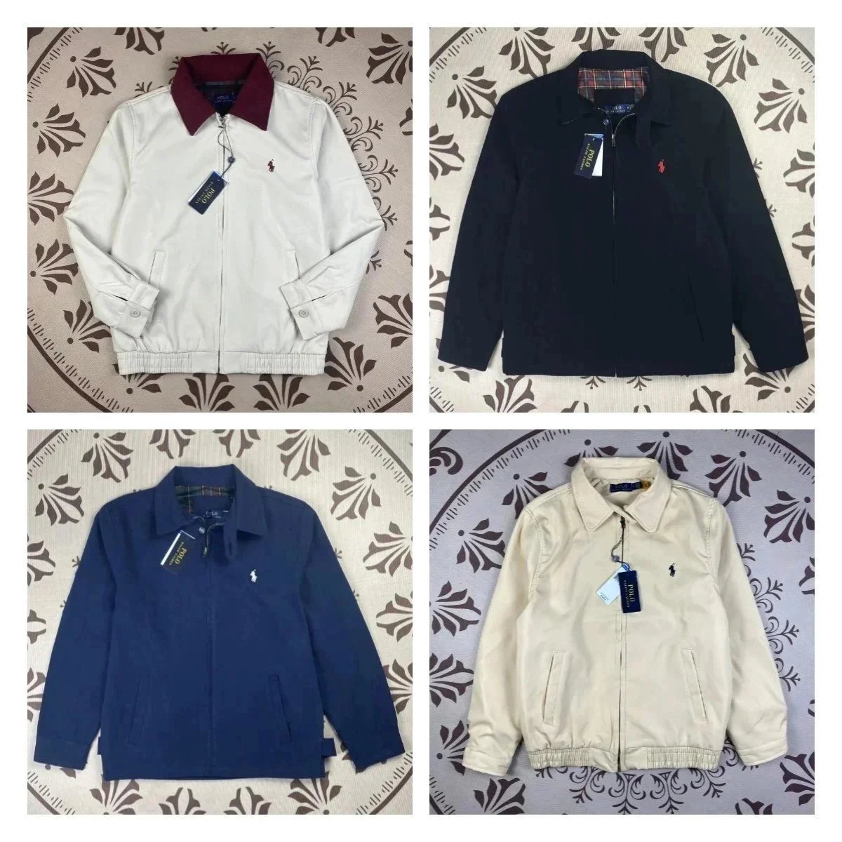 Ralph Lauren RL Harrington Classic Casual Jacket Multicolor