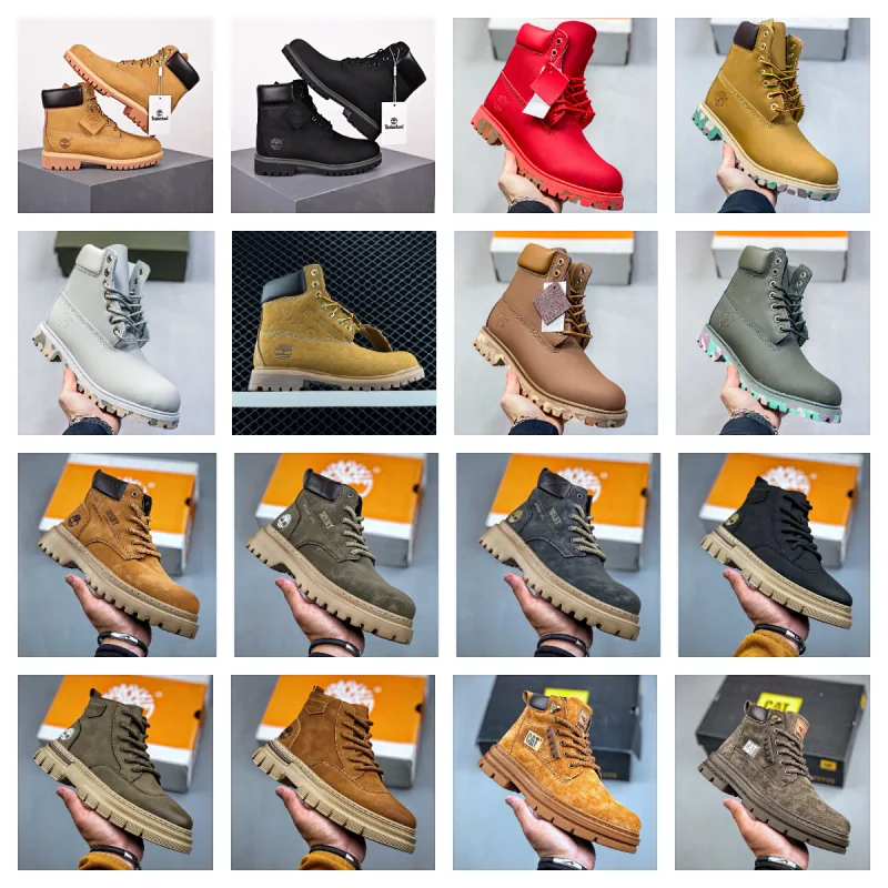 Timberland 6-Inch Premium Waterproof Boots Classic Casual Boots Multicolor