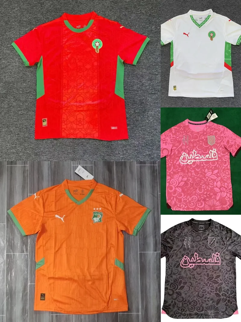 Puma National Team Football Jersey Retro Soccer Training Kit Multicolor