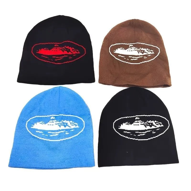 Corteiz CRTZ Island Graphic Streetwear Beanie Multicolor