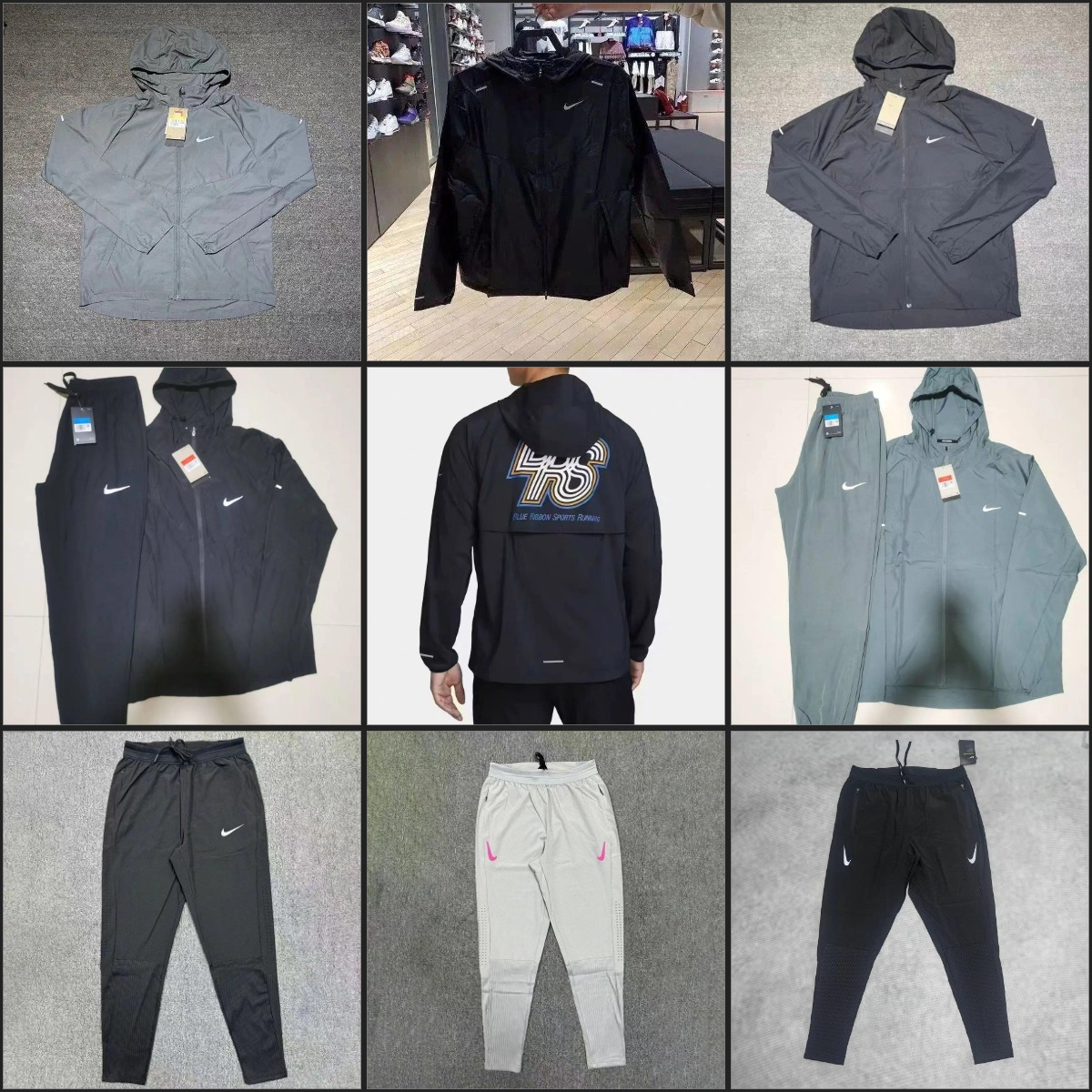 Nike Dri-FIT Windrunner Lightweight Sporty Jacket Black